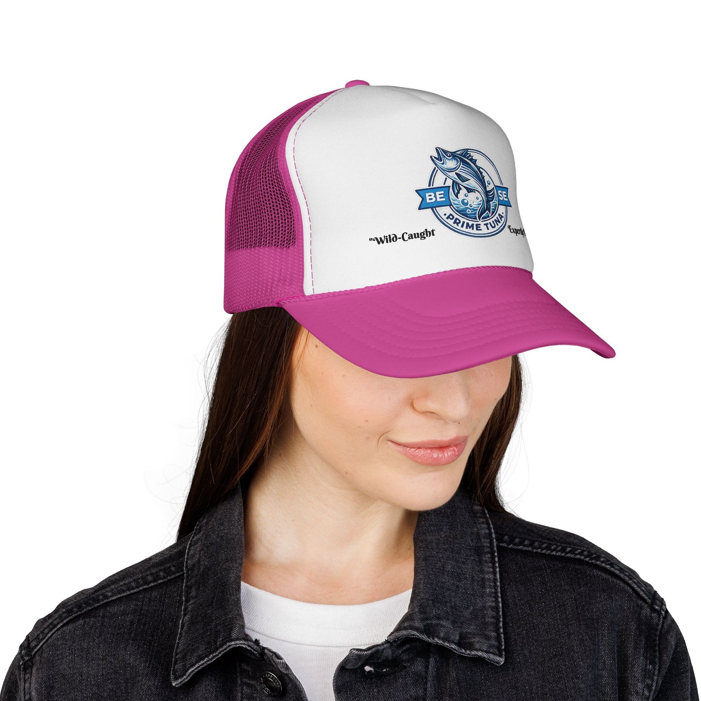 Tuna Trucker Hat — "Be Se" Prime Tuna Fishing Cap