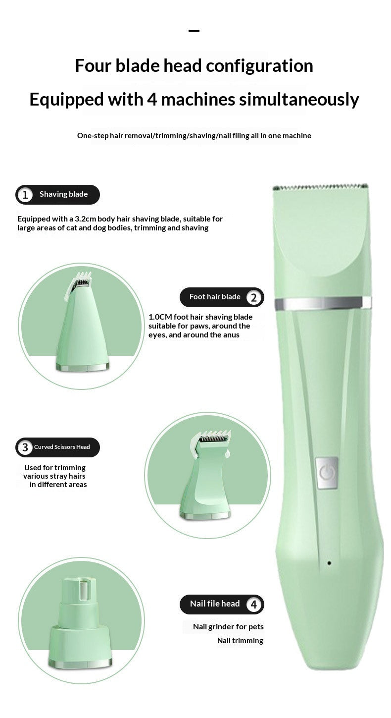 Multi-Functional Pet Grooming Trimmer – Precision Trimming for Dogs & Cats