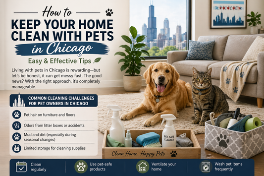 How to Keep Your Home Clean with Pets in Chicago