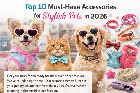 Top 10 Must-Have Accessories for Stylish Pets in 2026!
