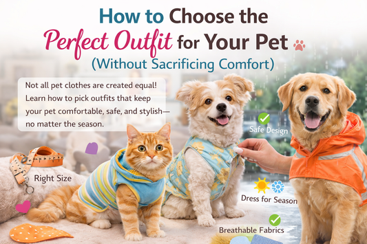 How to Choose the Perfect Outfit for Your Pet (Without Sacrificing Comfort)