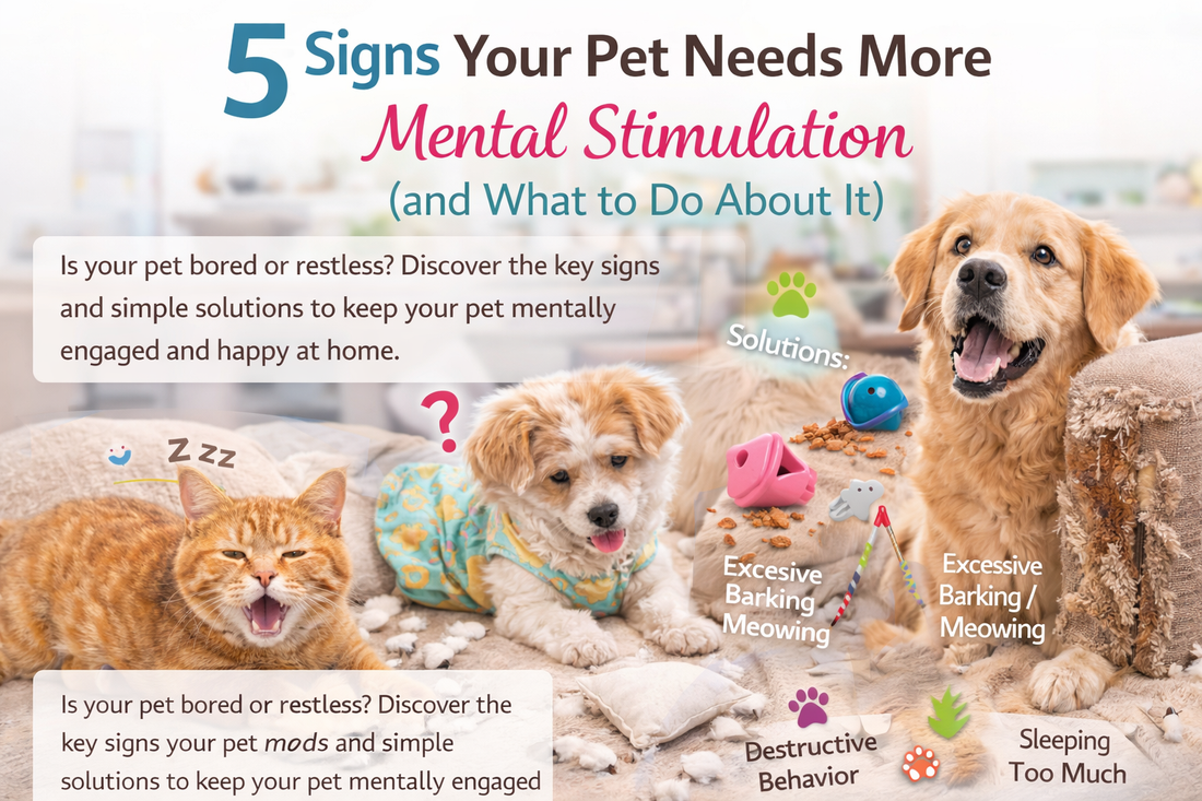 5 Signs Your Pet Needs More Mental Stimulation (and What to Do About It)