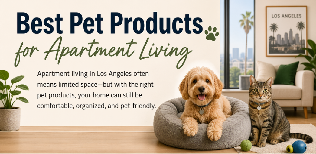 Best Pet Products for Apartment Living (Top Picks in Los Angeles)