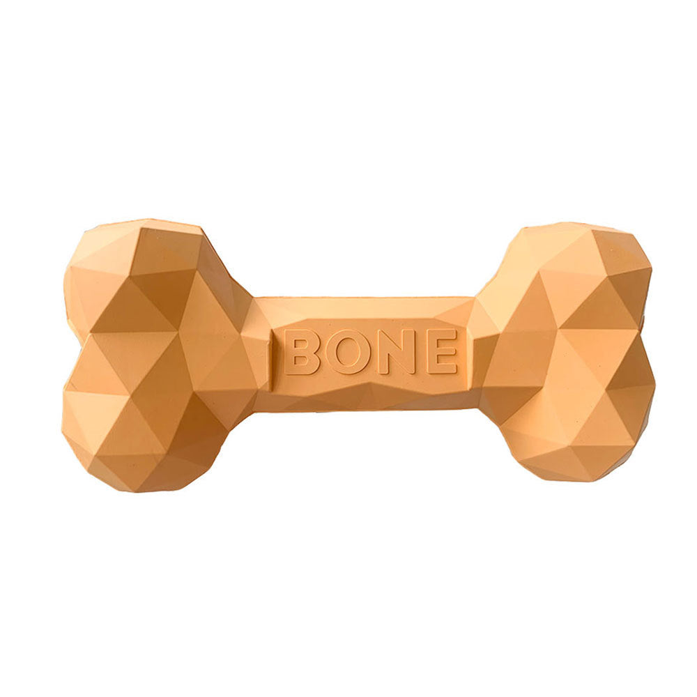 Rubber Bone Dog Chew Toy – Bite-Resistant Teeth-Cleaning Molar Toy for Small, Medium & Large Dogs