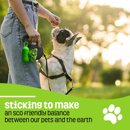 540 Biodegradable Pet Waste Bags with Dispenser – Eco-Friendly Poop Bags