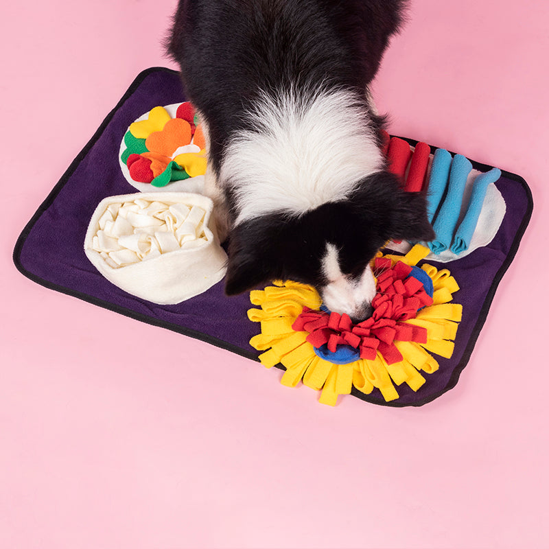 Italian Feast Snuffle Mat – Durable Machine WashaItalian Feast Snuffle Mat – Durable Machine Washable Dog Foraging & Slow Feeder Matble Dog Foraging Mat