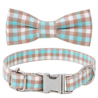 Cotton Dog Collar with Alloy Buckle – Adjustable & Comfortable Pet Collar