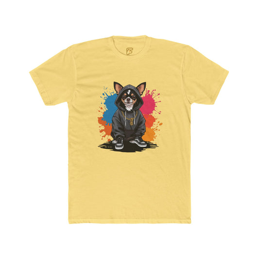 Urban Corgi Hoodie Tee — Cute Corgi in Hoodie Graphic T-Shirt