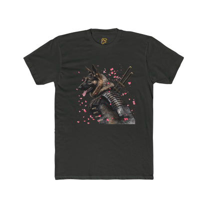 K9 Samurai Tee – Armored German Shepherd Graphic Shirt