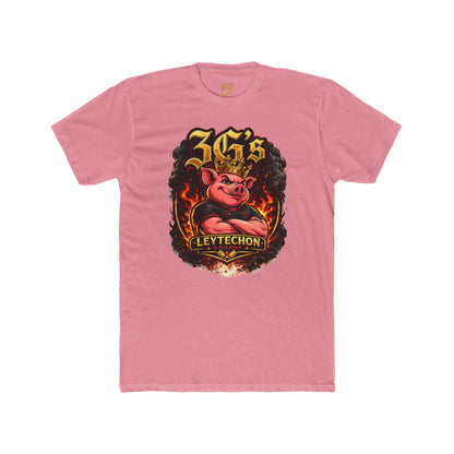3G's Leytechon Pig Graphic Tee — Vintage Flame Streetwear Shirt