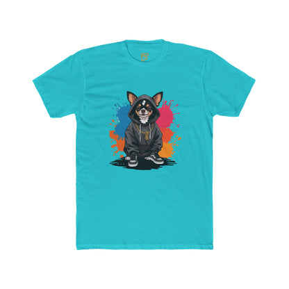 Urban Corgi Hoodie Tee — Cute Corgi in Hoodie Graphic T-Shirt