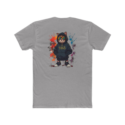 Cat Streetwear Tee — Graphic Hoodie Cat Design ("TAMS")