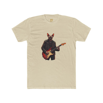 Guitar Fox Graphic Tee — Cool Rock Music Animal T‑Shirt