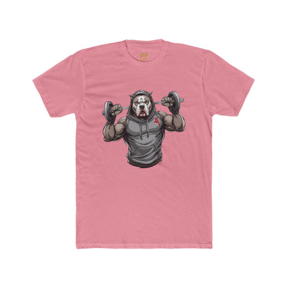 Gym Bear Strength T‑Shirt — Muscular Bear Lifting Dumbbells Workout Tee