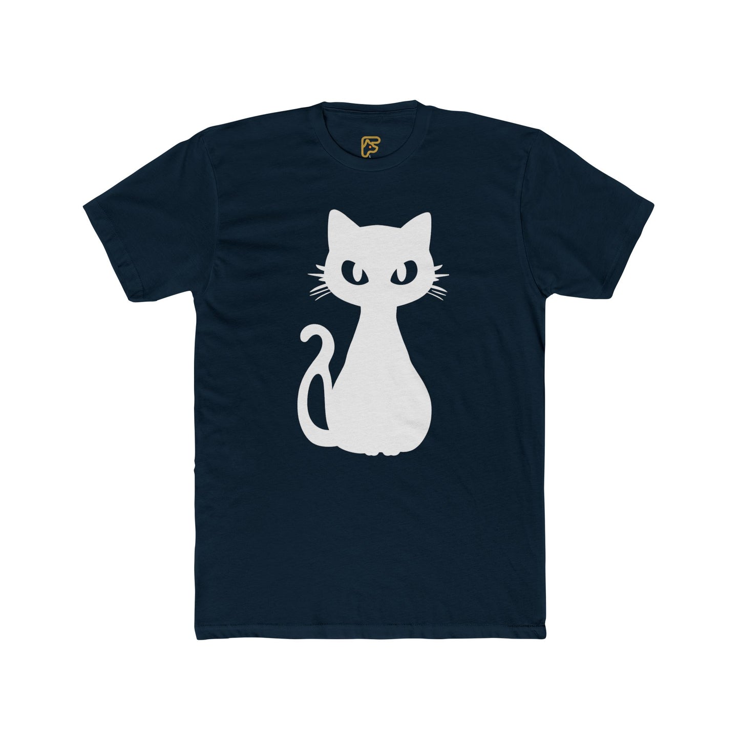 Cat Silhouette Tee — Cute Minimalist Cat Graphic T‑Shirt
