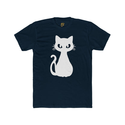 Cat Silhouette Tee — Cute Minimalist Cat Graphic T‑Shirt
