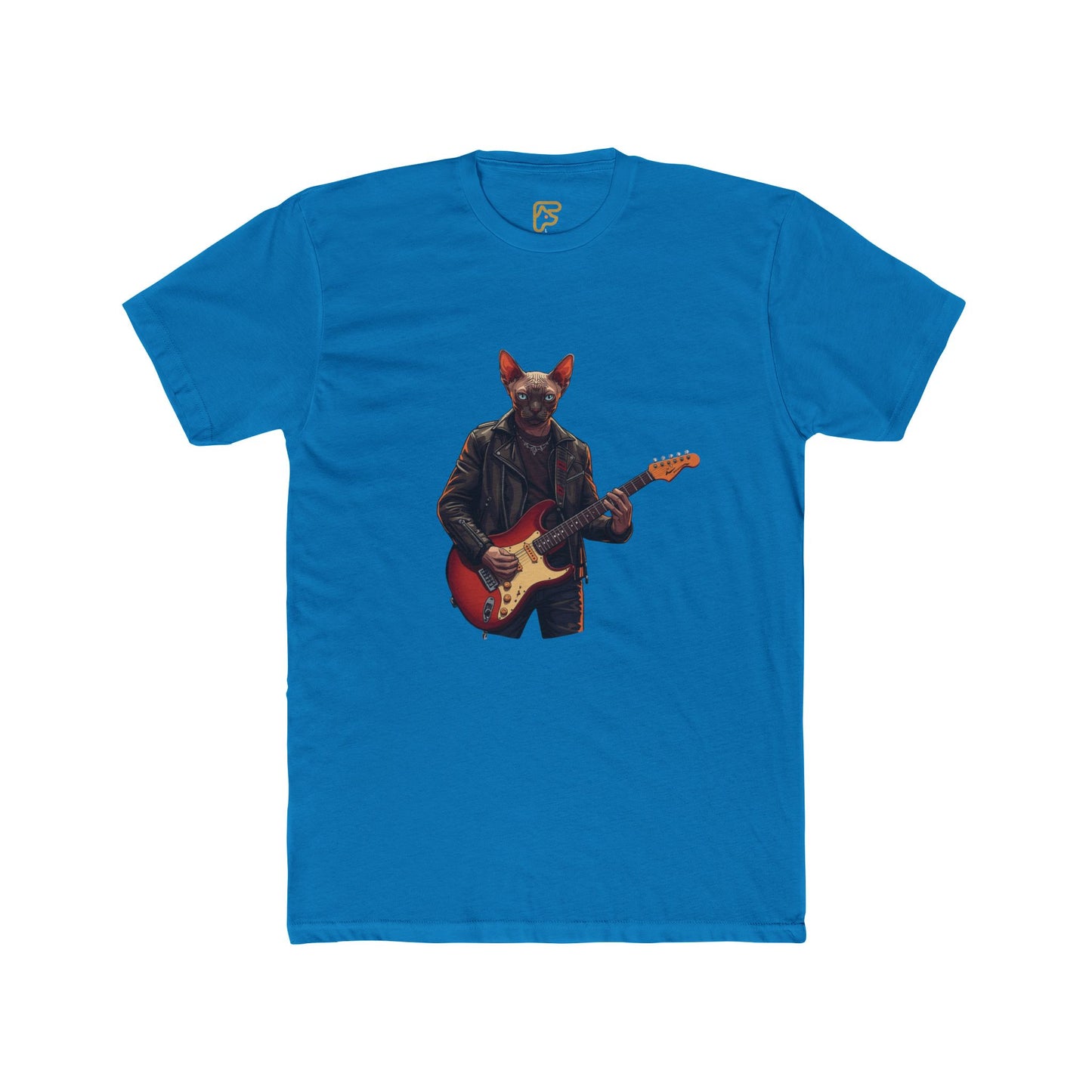 Guitar Fox Graphic Tee — Cool Rock Music Animal T‑Shirt