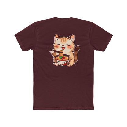 Cat Ramen Tee — Cute Kawaii Cat Eating Ramen Graphic T-Shirt