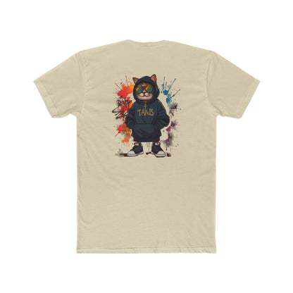 Cat Streetwear Tee — Graphic Hoodie Cat Design ("TAMS")