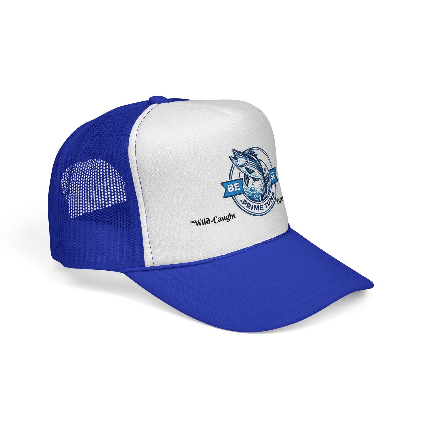 Tuna Trucker Hat — "Be Se" Prime Tuna Fishing Cap