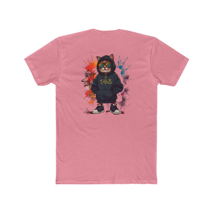 Cat Streetwear Tee — Graphic Hoodie Cat Design ("TAMS")