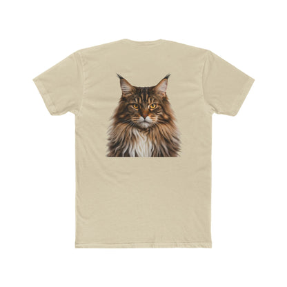 Maine Coon Portrait Tee — Cat Lover T-Shirt