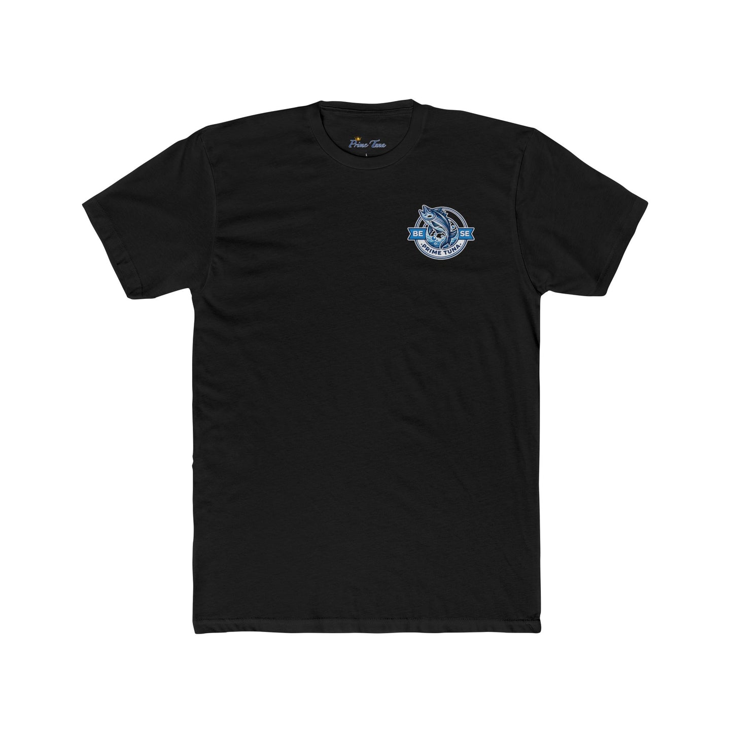 Sailfish Crest Tee — Vintage Blue Fishing Logo T‑Shirt