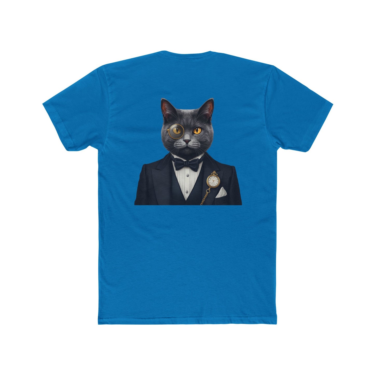 Cat Gentleman T-Shirt — Dapper Black Cat in Tuxedo Graphic Tee