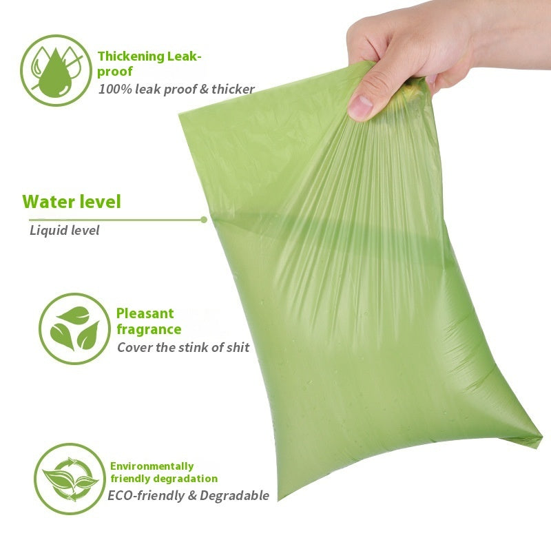 Biodegradable Pet Waste Bags – Eco-Friendly EPI Degradable Dog Poop Bags, Thick Leak-Proof Garbage Bags with Optional Dispenser