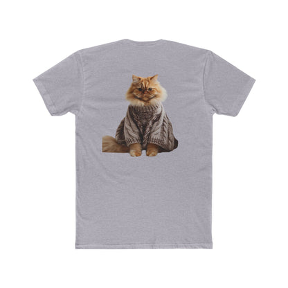 Cat Crew Tee — Cozy Sweater Cat Graphic T-Shirt