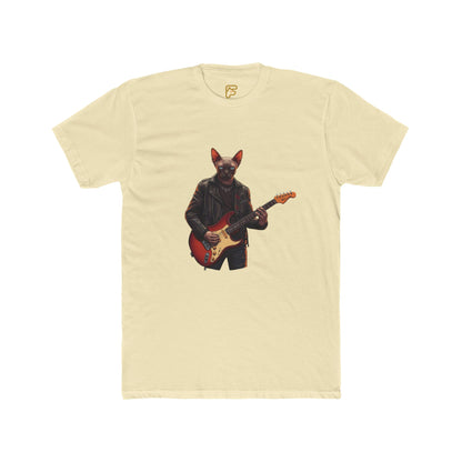 Guitar Fox Graphic Tee — Cool Rock Music Animal T‑Shirt