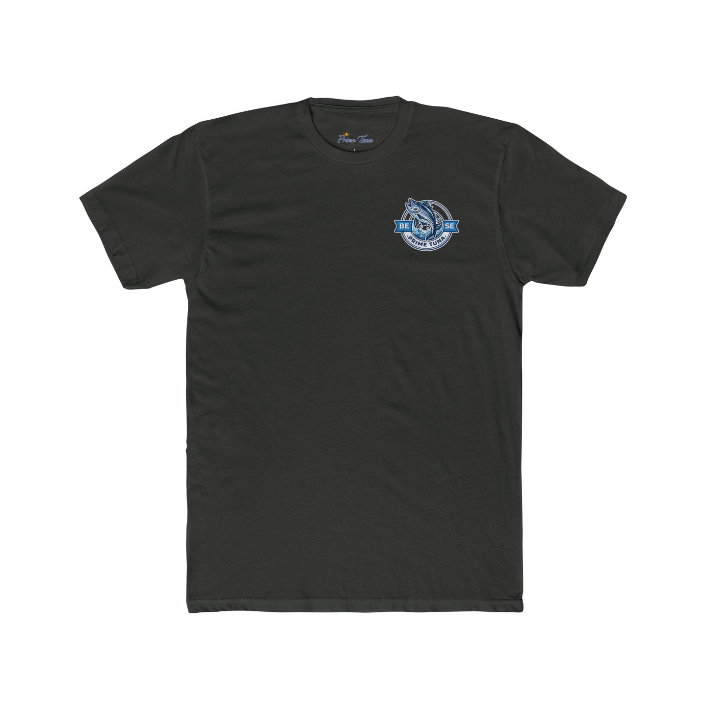 Sailfish Crest Tee — Vintage Blue Fishing Logo T‑Shirt