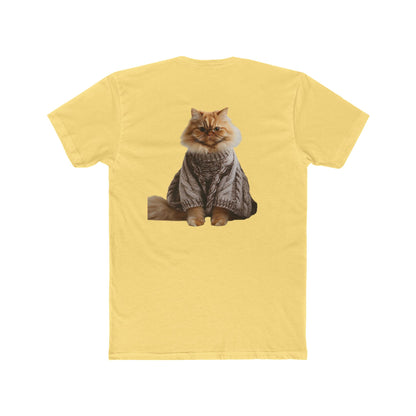 Cat Crew Tee — Cozy Sweater Cat Graphic T-Shirt