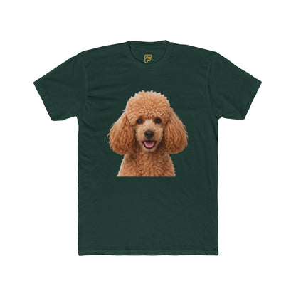 Poodle Portrait Tee — Cute Apricot Poodle Dog Graphic Shirt