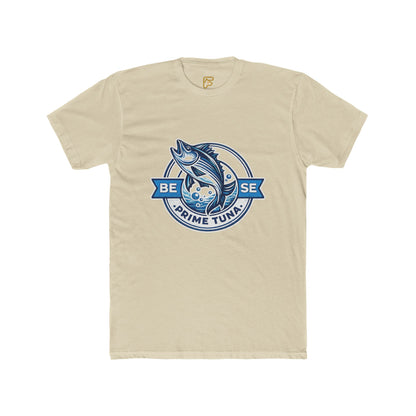 Prime Tuna Crest T-Shirt — 'Be Wise' Vintage Fishing Tee