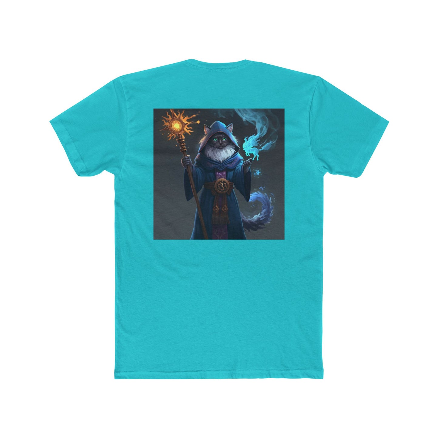 Wizard Cat Tee — Fantasy Mage Cat Graphic T-Shirt