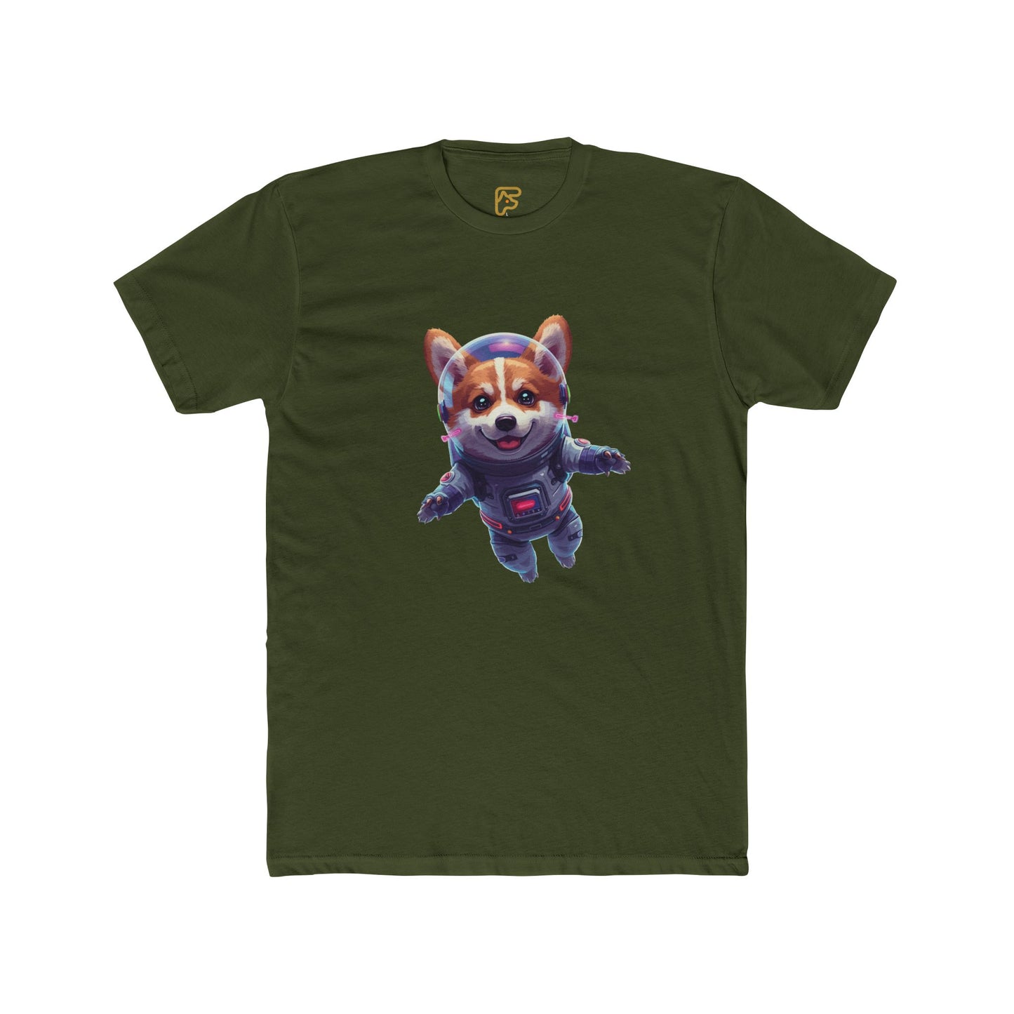 Corgi Astronaut T‑Shirt — Cute Space Puppy Graphic Tee