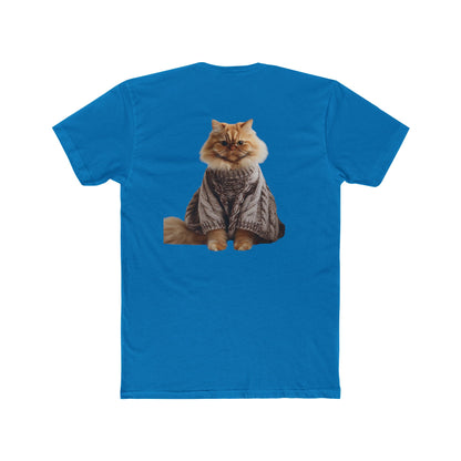 Cat Crew Tee — Cozy Sweater Cat Graphic T-Shirt