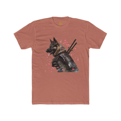 K9 Samurai Tee – Armored German Shepherd Graphic Shirt