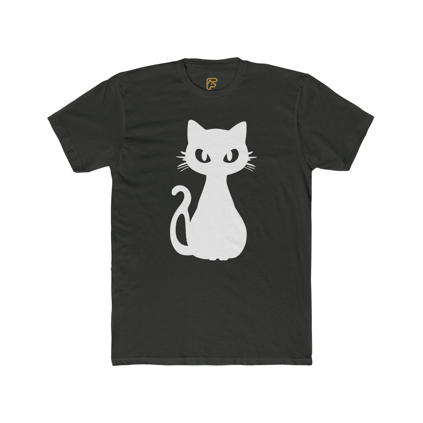 Cat Silhouette Tee — Cute Minimalist Cat Graphic T‑Shirt