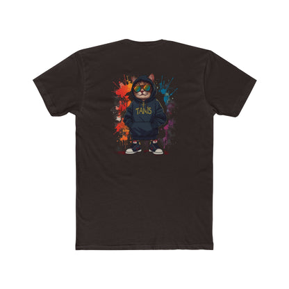 Cat Streetwear Tee — Graphic Hoodie Cat Design ("TAMS")