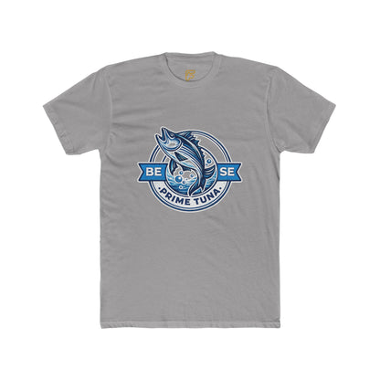 Prime Tuna Crest T-Shirt — 'Be Wise' Vintage Fishing Tee