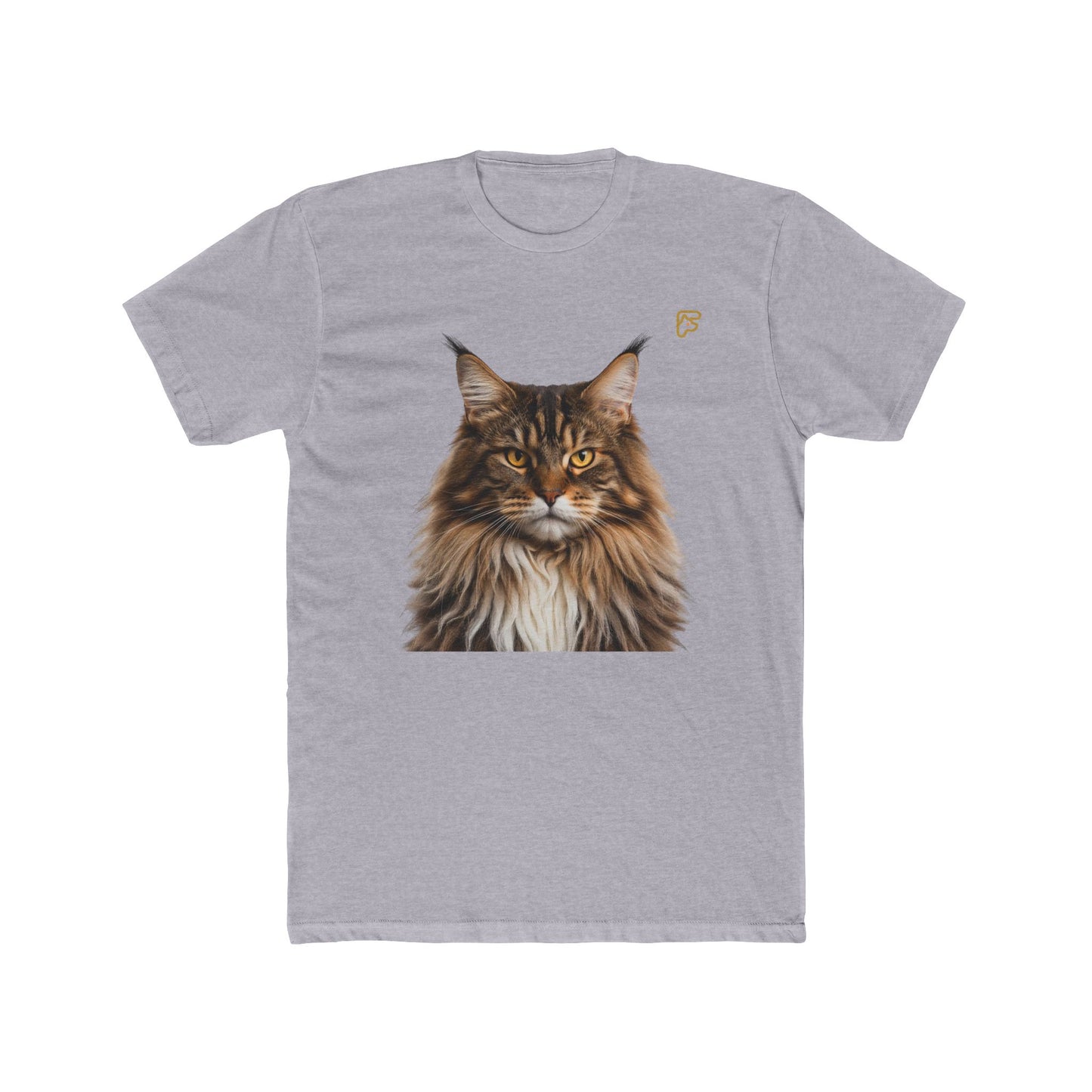 Maine Coon Cat Portrait T-Shirt