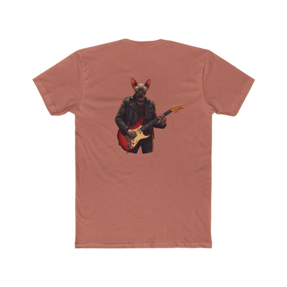 Cat Rocker T‑Shirt — Sphynx Guitar Player Graphic Tee