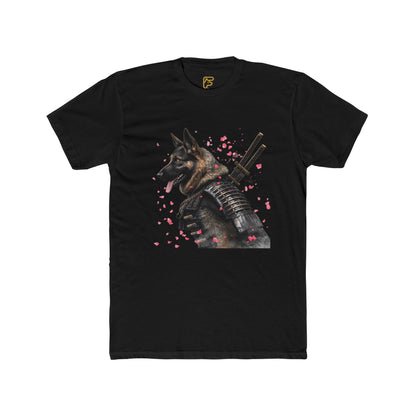 K9 Samurai Tee – Armored German Shepherd Graphic Shirt