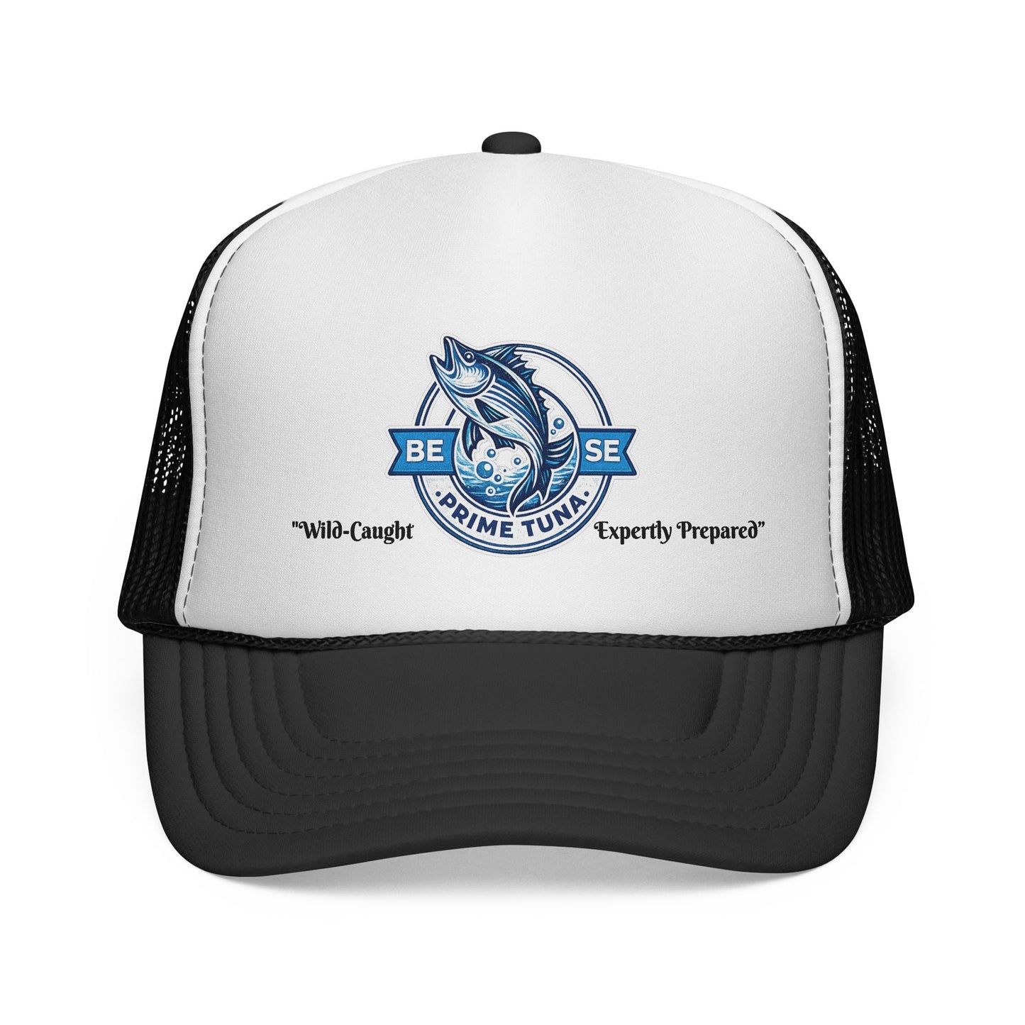 Tuna Trucker Hat — "Be Se" Prime Tuna Fishing Cap