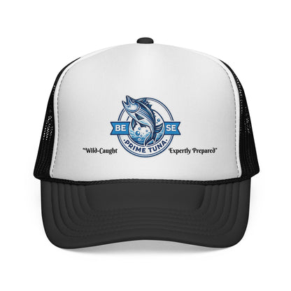 Tuna Trucker Hat — "Be Se" Prime Tuna Fishing Cap