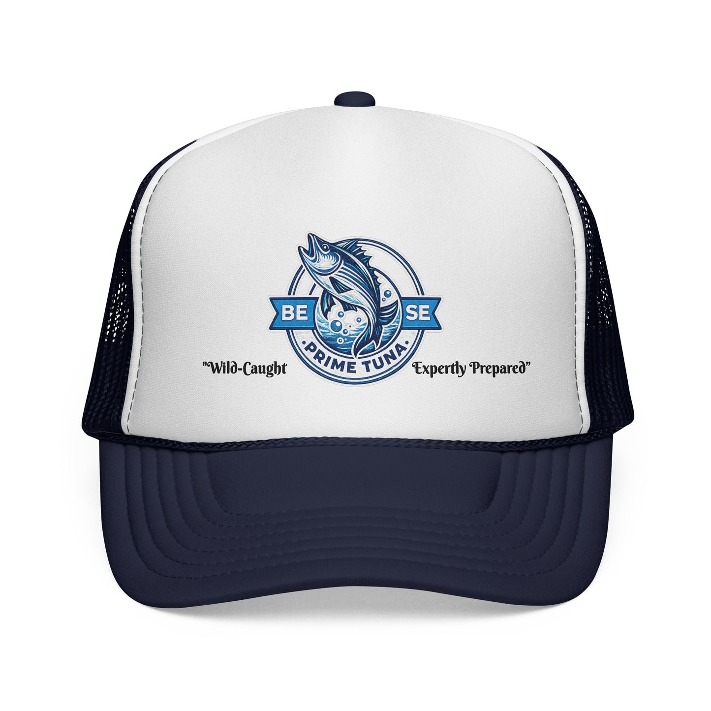 Tuna Trucker Hat — "Be Se" Prime Tuna Fishing Cap