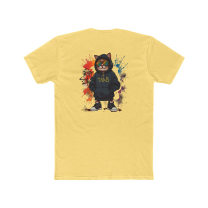 Cat Streetwear Tee — Graphic Hoodie Cat Design ("TAMS")