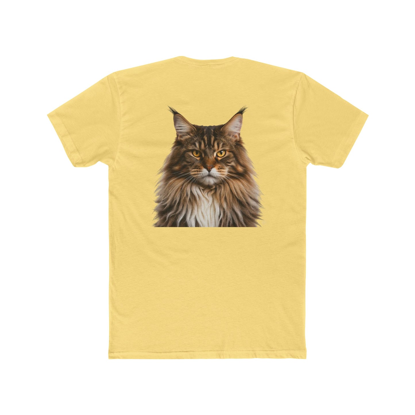 Maine Coon Portrait Tee — Cat Lover T-Shirt